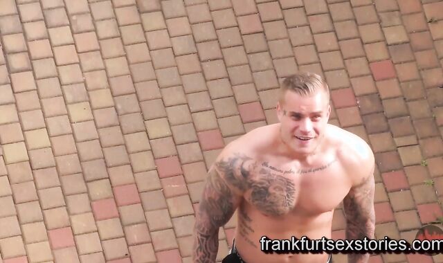 Frankfurt Intercourse Stories - Ryan Box with Jerome jizz flow