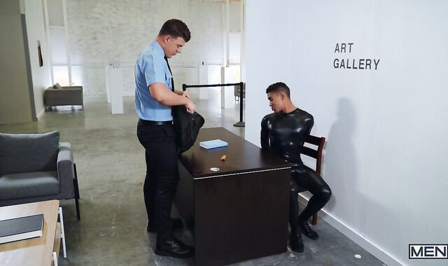 The wazoo Burglar: moist - JJ Knight & Mateo Fernandez Yankee Intercourse