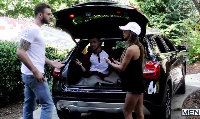 My Sista's Bf - Cliff Jensen & Beaux Banks hirsute Bang-Out