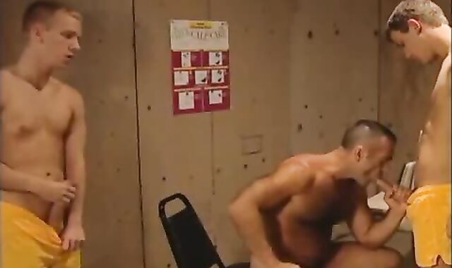 youngsters Studying latest Workmate's big wood