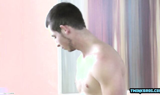 thick jizz-shotgun twunks oral job With popshot