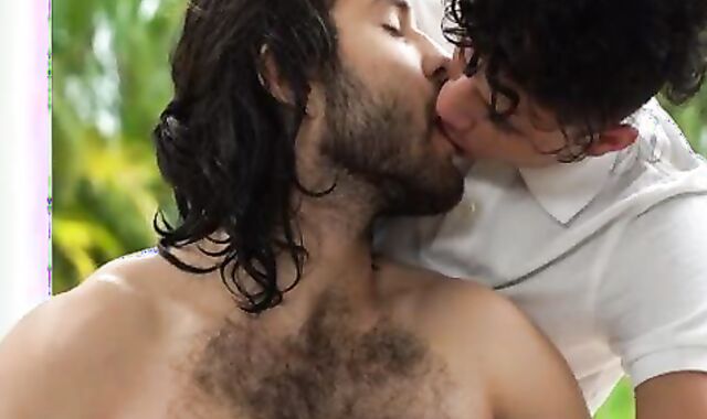 Lean youngster Kneads His Fit Stepbrother