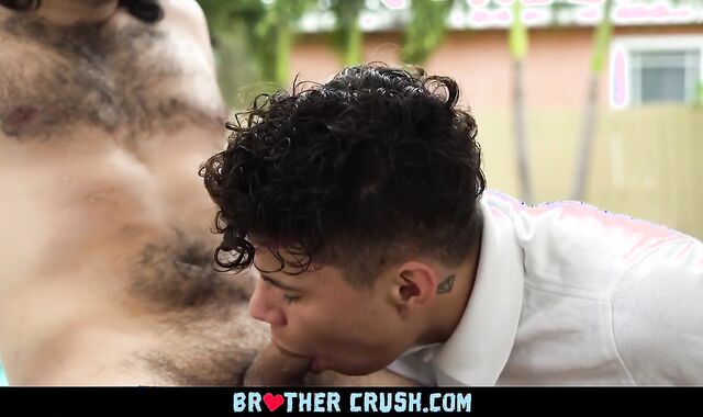 Lean youngster Kneads His Fit Stepbrother