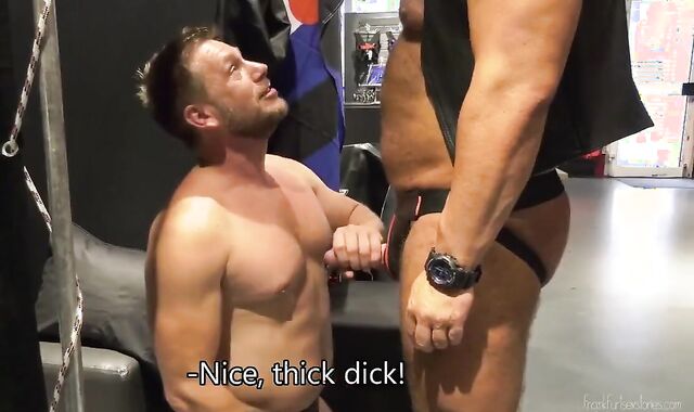 German Bang-Out In Public 002