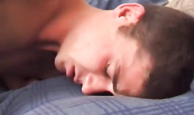 Catches and joins his roomie jacking