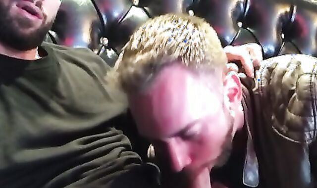 boys In Public barely legal - Bistro Terrace - massive cock smash