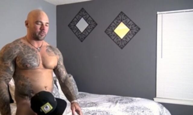 Jason Collins Predominance brown sphincter sticking Bang-out Gauze