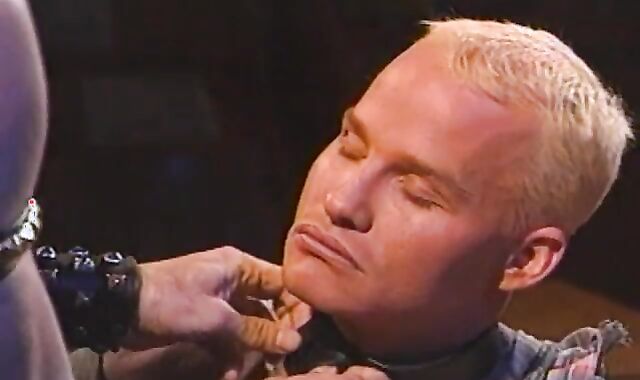 Leather Father Predominant a towheaded