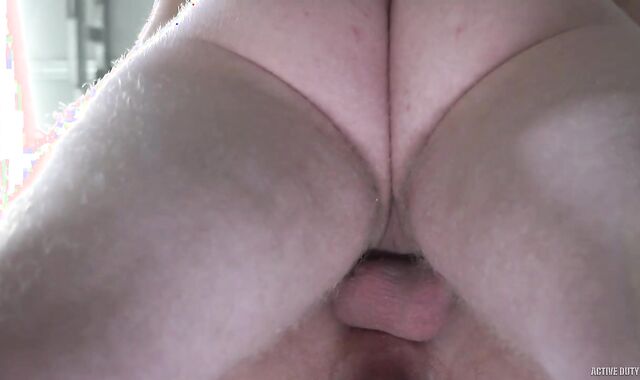 Activeduty - Highly adorable & tattooed Jordan cum shot