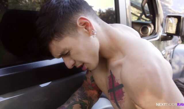 Next Door Wet: Euro Jamie Steel is indeed muscly twunk