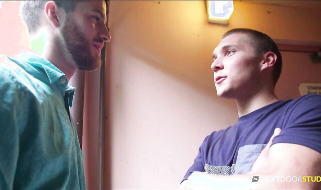 NextDoorOriginals: Inked Elye Ebony jacking Quentin Gainz