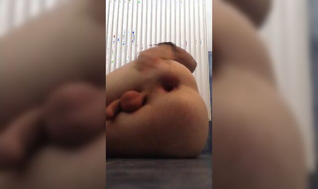 Virgin Twink's Cherry Popped by Sex Toy