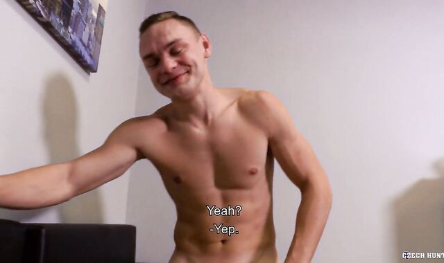Czech Hunter - Czech boy no condom blowage jism outdoors