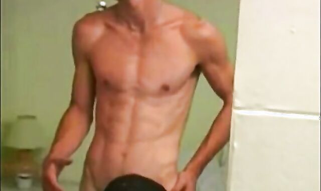 Straight Aussie's First Gay Blowjob Experience