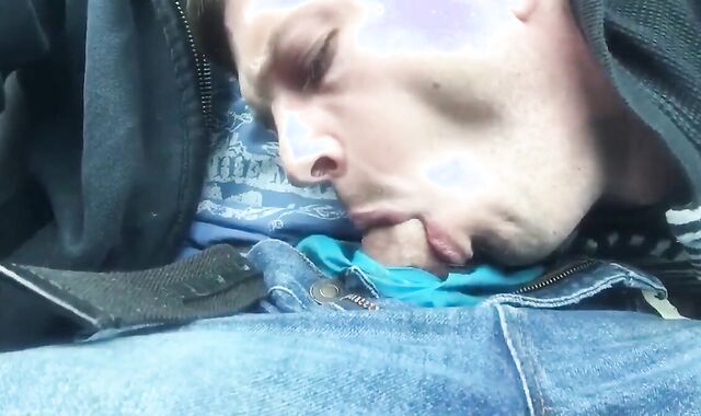 Outdoor Blowjob and Swallow with a Handsome Stranger 2