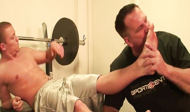 Daddy Mugs Worships Case'S Feet