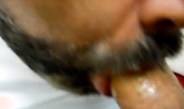 Amateur Bear Daddy Sucking Cock