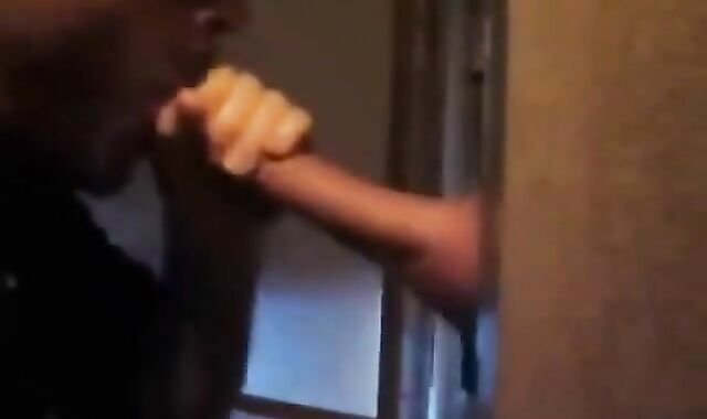 Big Cock Glory Hole Fun: Amateur Blowjob & Cum Swallow