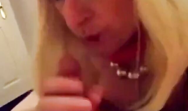 Submissive Crossdresser's Blowjob Training