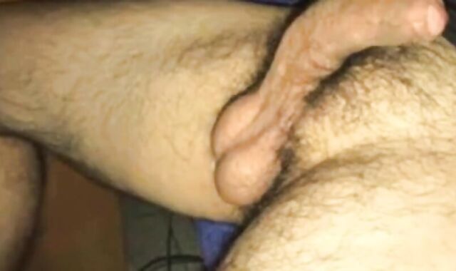 Huge UNCUT Latino Daddy's Cock Tease
