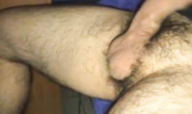 Huge UNCUT Latino Daddy's Cock Tease
