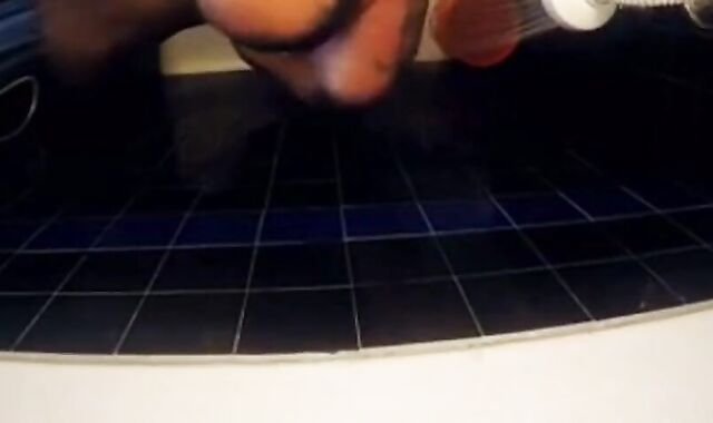 Daddy's Interracial Bareback Shower Fuck