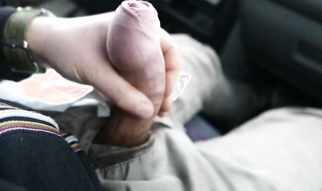 Outdoor Masturbation with My Big Cock