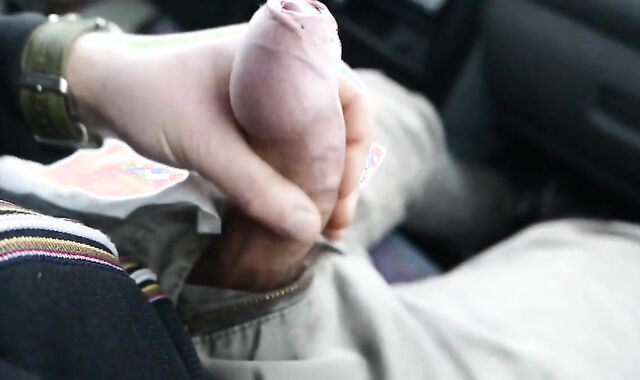 Outdoor Masturbation with My Big Cock