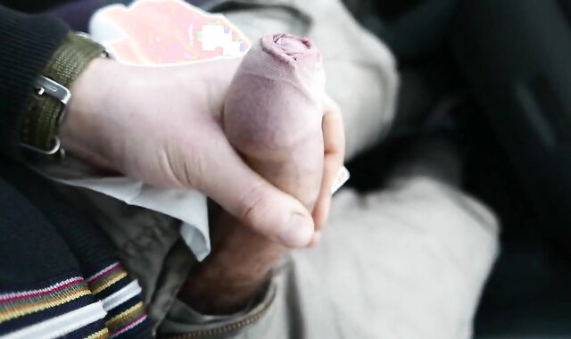 Outdoor Masturbation with My Big Cock