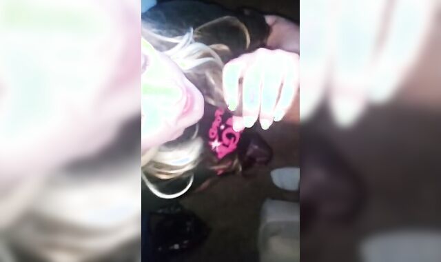 Crossdresser Amateur Blowjob with BBC