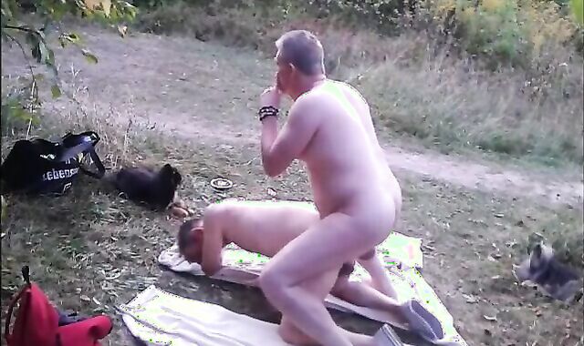 Bareback Gay Couple's Adventure at Birkensee Lake 3