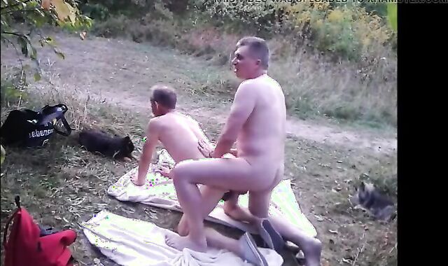 Bareback Gay Couple's Adventure at Birkensee Lake 3