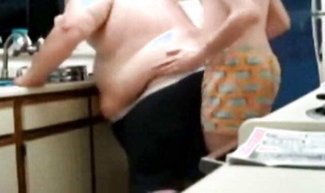 Chubby Daddy Barebacks a Young Man