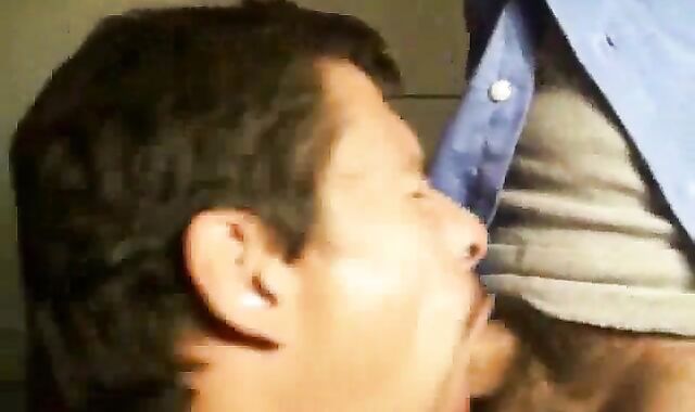 Sub Deepthroats Dom's Huge Cock