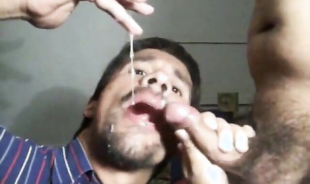 Sub Deepthroats Dom's Huge Cock