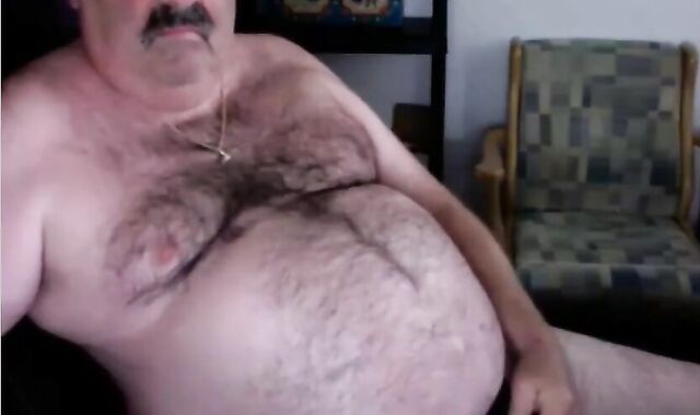 Grandpa Cums: Amateur Daddy Masturbates on Cam 3