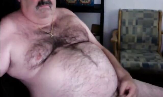Grandpa Cums: Amateur Daddy Masturbates on Cam 3