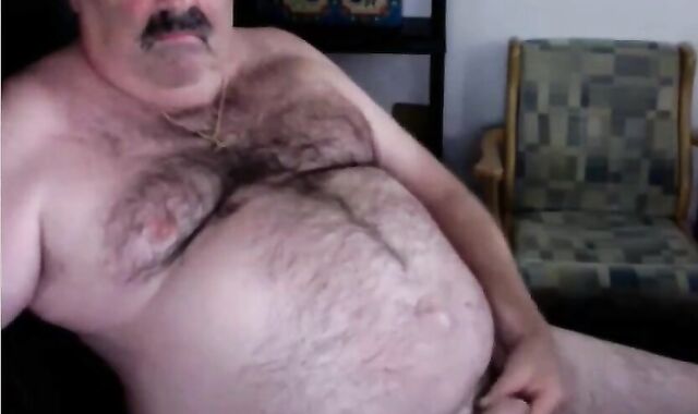 Grandpa Cums: Amateur Daddy Masturbates on Cam 3