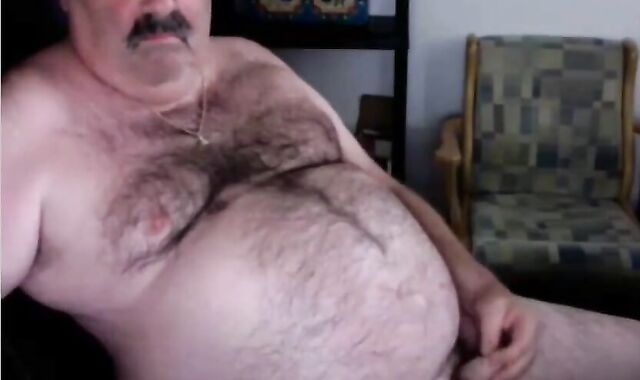 Grandpa Cums: Amateur Daddy Masturbates on Cam 3
