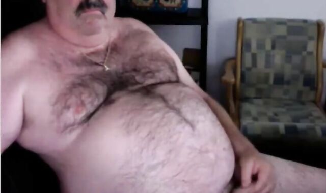 Grandpa Cums: Amateur Daddy Masturbates on Cam 3
