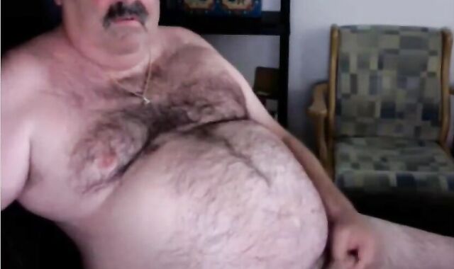 Grandpa Cums: Amateur Daddy Masturbates on Cam 3
