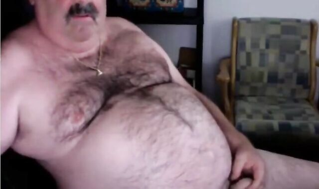 Grandpa Cums: Amateur Daddy Masturbates on Cam 3