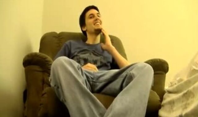 Gay-for-pay stud poking Parent Joes wazoo