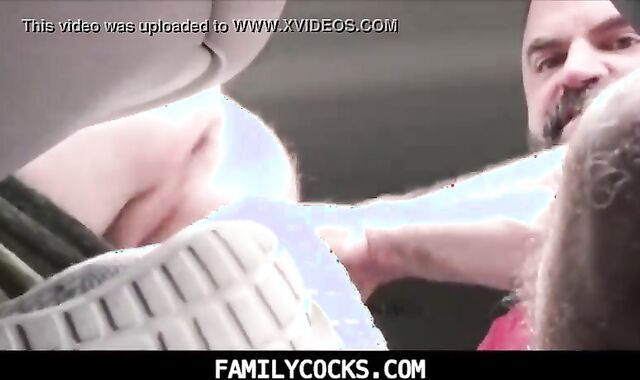 Wild inexperienced caboose-poke in the van