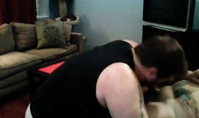 Fat Amateur Bear Gets It On