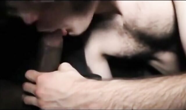 Big Black Cock Bareback in a Van