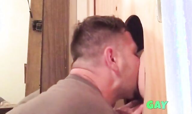 Old Man Rimming College Boy 2