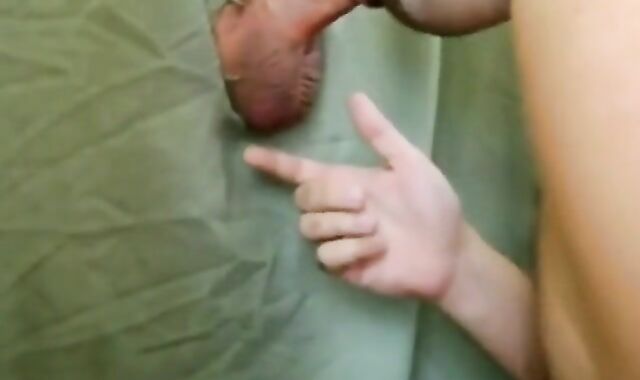 Twink's First Gloryhole Experience: Sucking a Big Cock