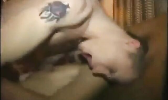 TWO HUNG MATES GIVE IT TO A BLONDE LAD