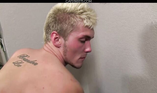 Brandon Bloom Busts A Nut